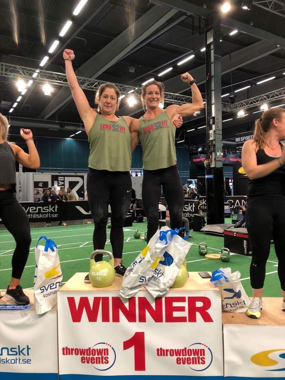 Anna Vikström tävlar i tyngdlyftning och funktionell fitness